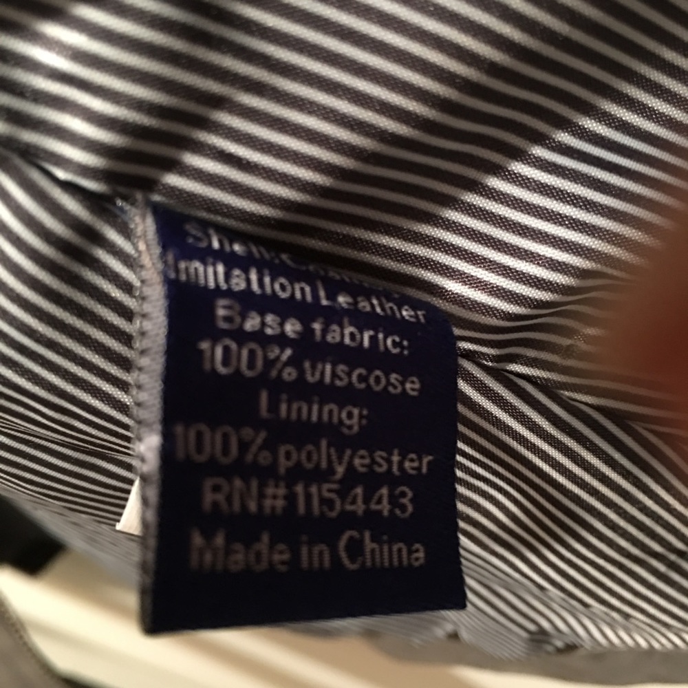Women's Apt. 9 Faux Leather Moto Jacket - Picture 7 of 7